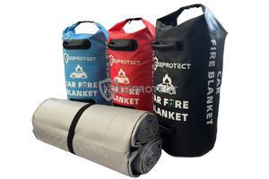 car fire blanket